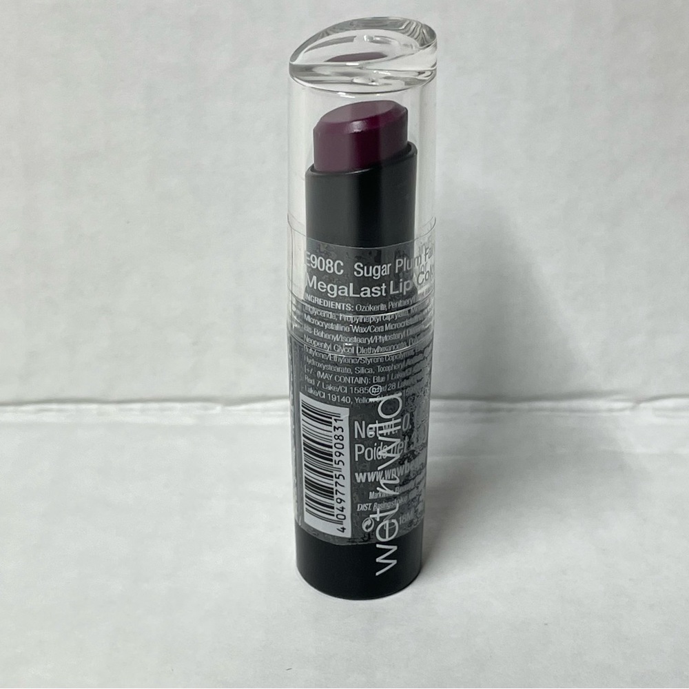 Wet n wild Sugar Plum Fairy E908C lipstick discontinued *outdated item*